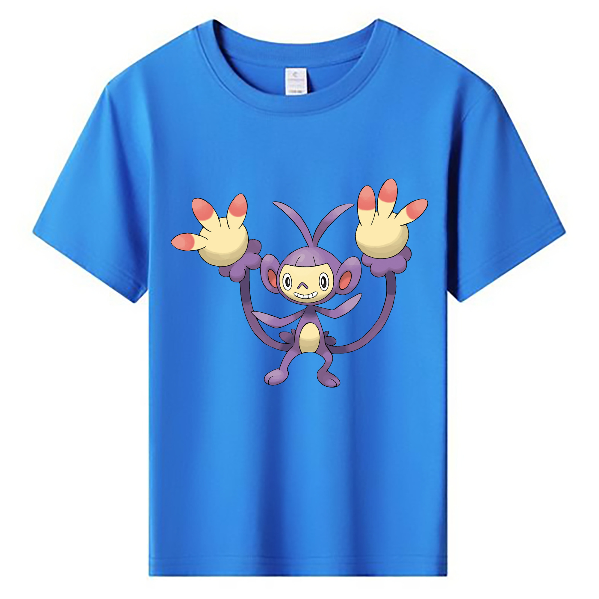 （画像用） ポケットモンスター Pokémon 綿100％キッズTシャツ（フロントプリント）